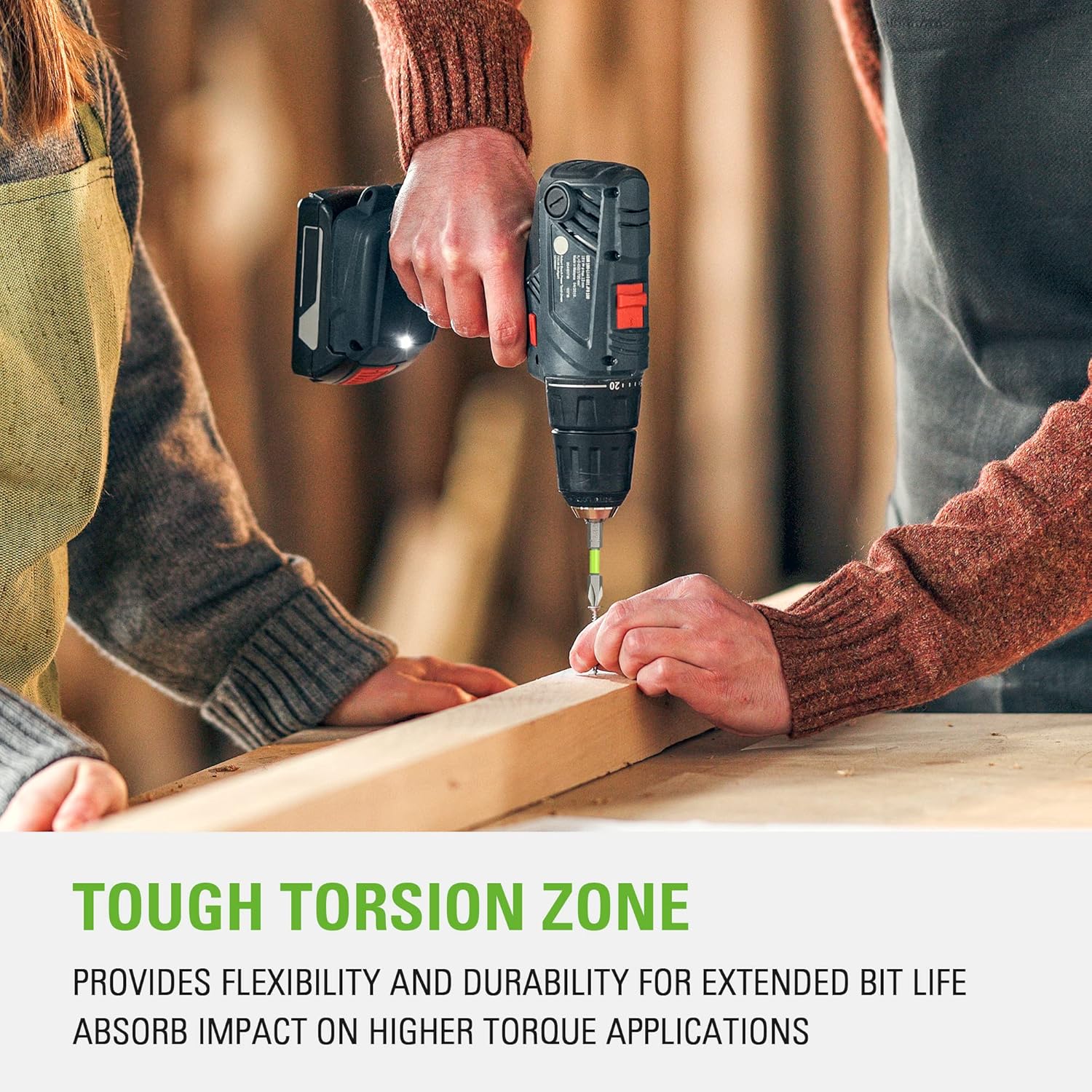 24V Brushless Cordless Drill and Impact Driver,Power Tool Combo Kit Included 1/2�M��rill & 1/4�M��ex Impact Driver and (2) Batteries, Fast Charger, 2 pcs Drill Bit Set & Bag
