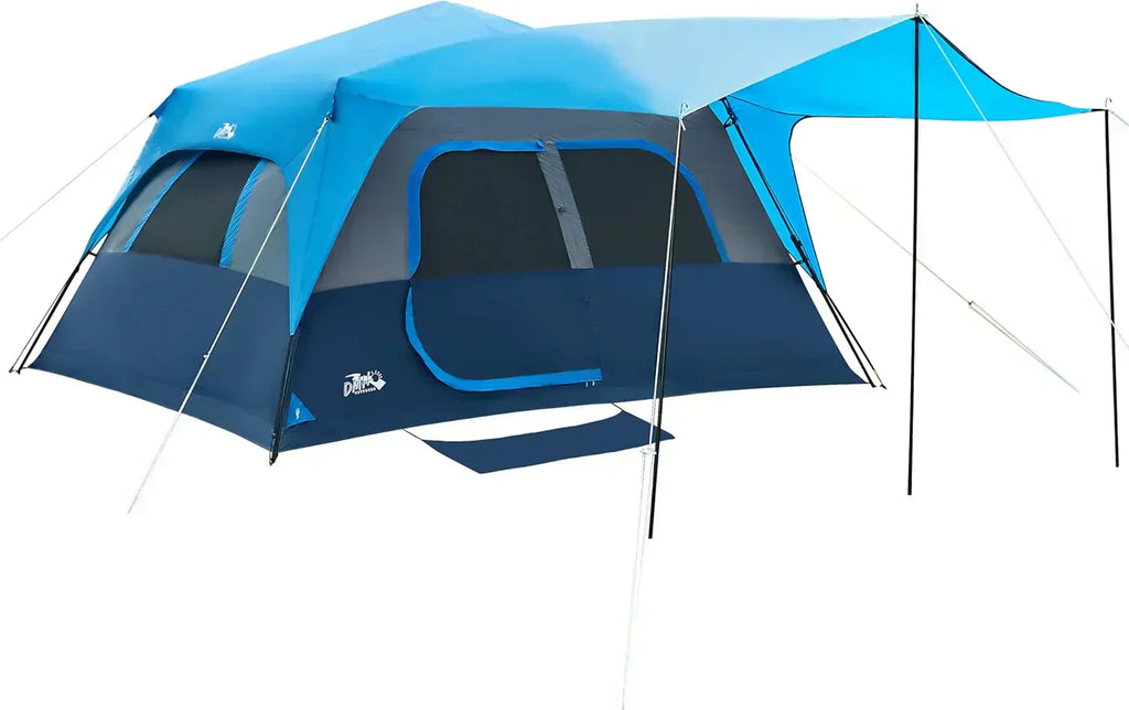 Quick-opening tent family camping tent pop-up camping tent large waterproof tent