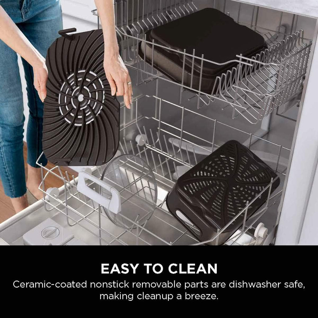 Ninja Foodi Smart XL 6-in-1 Indoor Grill with Air Fry Bake Roast Broil and Dehydrate